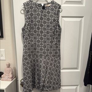 Tory Burch Navy and White Mini Dress